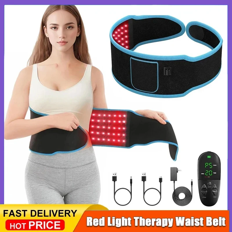 Red Light Therapy Device - LED 레드&적외선 라이트 테라피 벨트 850nm