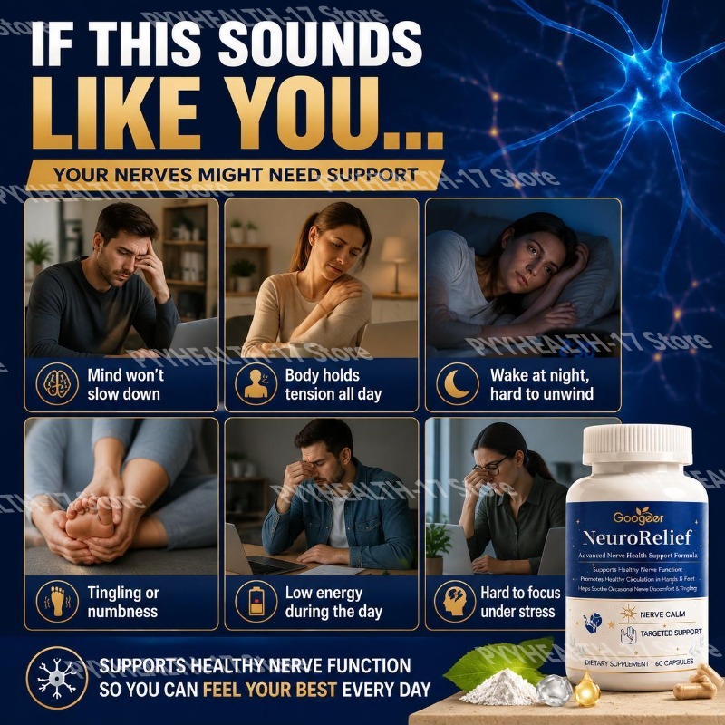구거 네로릴리프 고급 신경 건강 캡슐, 신경계 건강 및 - Health Wellness Vitamins 리뷰 및 가격