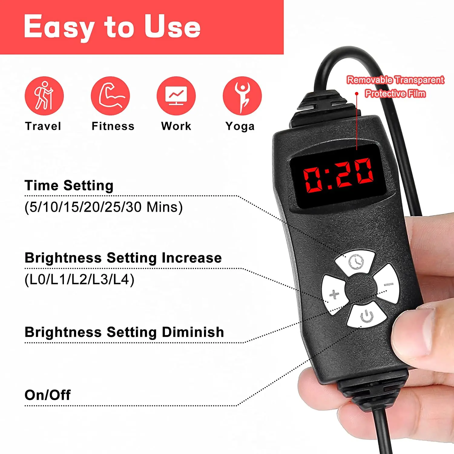 LED 레드&적외선 라이트 테라피 벨트 850nm 66 - Red Light Therapy Device 리뷰 및 가격
