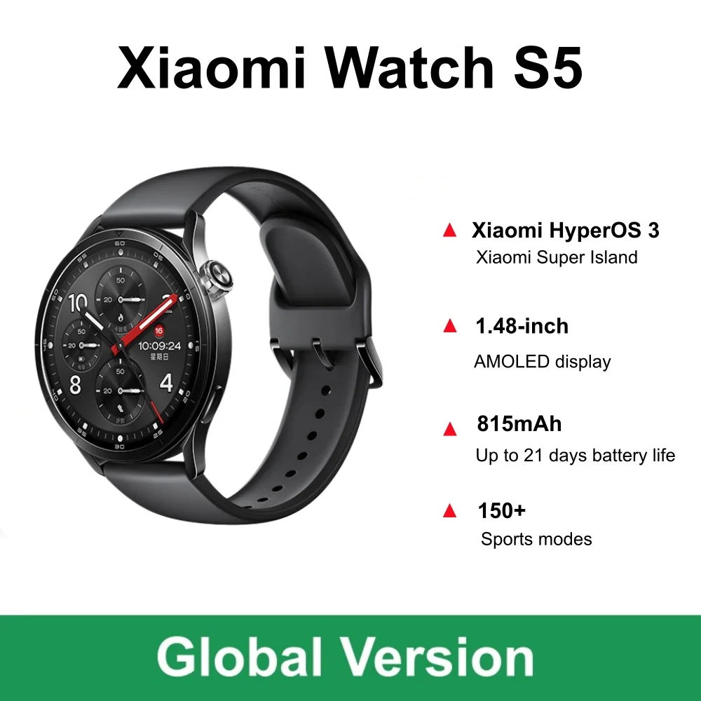 글로벌 버전 샤오미 워치 S5 스마트워치 1.48인치  - Xbody Health & Wellness 리뷰 및 가격