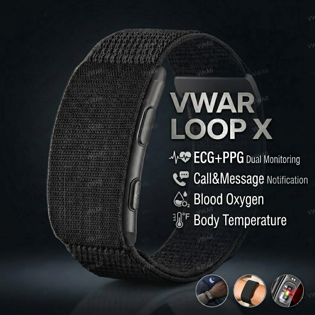 VWAR LOOP X ECG 스마트 팔찌 심박수 혈압  - Xbody Health & Wellness Wayne Nj 리뷰 및 가격