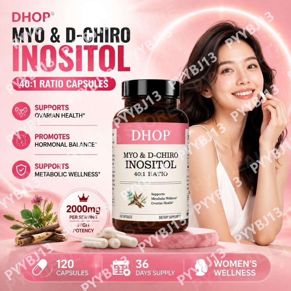 DHOP 40:1 마이오-D-키로 이노시톨 캡슐 - 난 - Health Wellness Vitamins 리뷰 및 가격