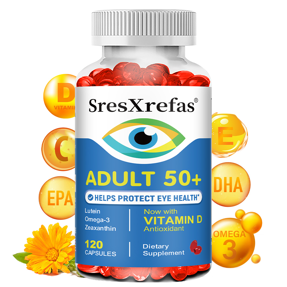 루테인 캡슐 - 비타민 C, E 및 오메가-3, 시력  - Health Wellness Vitamins 리뷰 및 가격